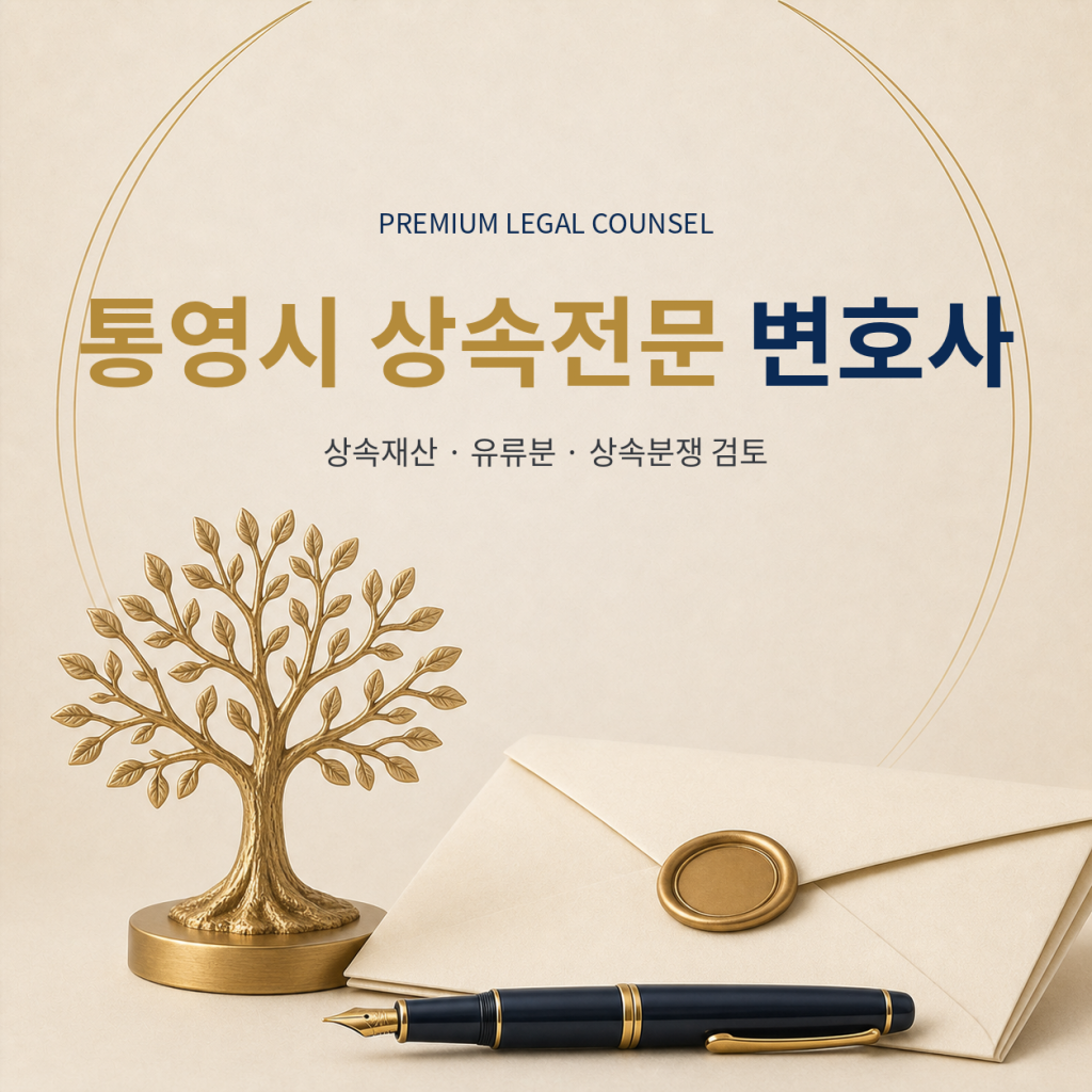 통영시 상속전문 변호사