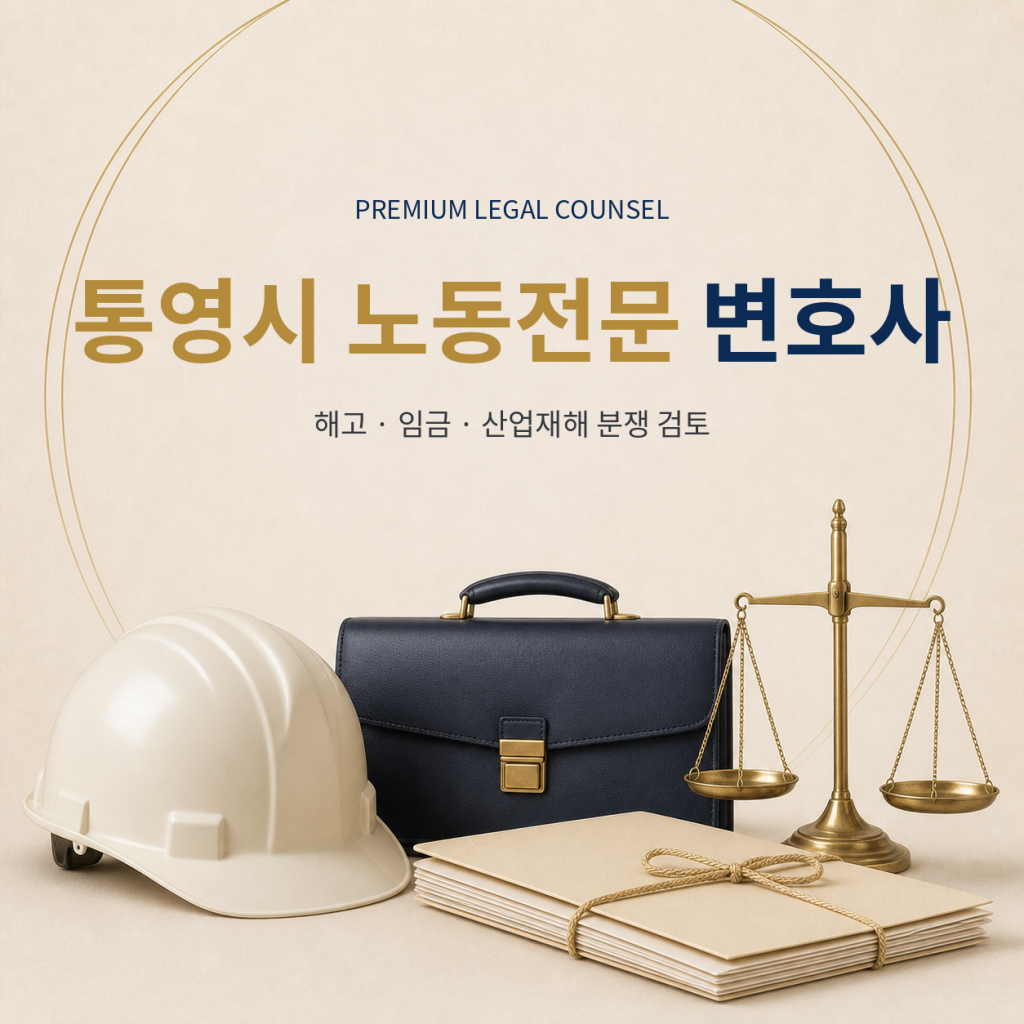 통영시 노동전문 변호사